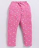 Parrot Crow Cotton Knit Unicorn & Stars Printed Pajama - Pink