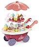 Fiddlerz Musical Candy Cart for Kids with Flashing Lights and Music Candy Truck Realistic Fun and Interactive Gift Musical Toys for Girls and Boys - Brown (36 Pcs)
