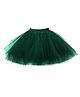 Tilism Woven Solid Tutu Skirt - Green