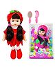 FunBlast Realistic Doll Toy with Cute Dress and Accessories for Girls  Random Color - Height 30 cm
