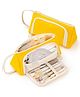 FunBlast Multipurpose Zipper Pouch with Handle  1 Pc Yellow