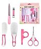 FunBlast Baby Manicure Grooming Kit with Nail and Hair Grooming Tools  6 Pcs Pink