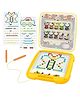 FunBlast Double Sided Magnetic Suction Drawing Pad for Kids  Yellow