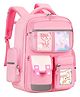 FunBlast Large Capacity School BagPack for Kids  Height 16 Inches (Pink)
