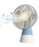 FunBlast USB Rechargeable Desktop Table Cooling Fan- Beige