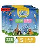 Little Smile Better Dry Feel Baby Diaper Pants | Small | Pack of 3 | - S (228 Pieces)