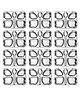 CutTales Pack Of 12 Stainless Steel Butterfly 4 Compartment Snack Dinner Plates For Kids | BPA Free, NonToxic And Dishwasher Safe Plate