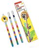 AKN TOYS DIY Puzzle pencil mate birthday return gift for children building blocks pencil( 3 PENCIL IN BOX )  - ( Pack of 1 -Color May Vary )