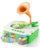 AKN TOYS Gramophone with 96 Cards Story Telling Phonograph Music Player Learn Stories, Fables Songs Classical DIY Cards Toddler Gramophone Toy   - ( Pack of 1 -Color May Vary )