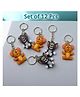 Asera Cute Kids Colorful 12 Pcs Tom and Jerry Keychains for Keys, Backpacks, and Birthday Return Gifts