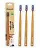 DENCRUS Octa Clean Bamboo Toothbrush - Pack of 3