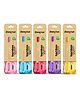 DENCRUS Orby Plus Bamboo Toothbrush - Red, Blue, Yellow, Lavender, Pink