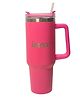IMECO ECO-SIPPER PRO Insulated Stainless Steel Tumbler With Lid & Straw - 1200 ml | Pink