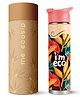 IMECO ECO-BLOOM Bamboo Printed Water Bottle - 450ml | Pink