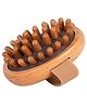 IMECO Bamboo Body & Scalp Massager With Silicone Bristles - Pack of 1