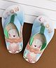 Cute Walk by Babyhug Flip Flops With Teddy Bear Print - Multicolor