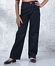 CRIMSOUNE CLUB Cotton Woven Solid Jeans - Blue