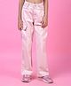 CRIMSOUNE CLUB Cotton Woven Solid Jeans - Pink