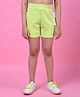 CRIMSOUNE CLUB Cotton Woven Cut & Sew Shorts - Green