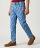 Pine Kids Disney Denim Woven Full Length Jeans With Mickey Mouse Print - Blue