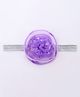 Aye Candy Stars Foil Detailed Floral Designed Headband - Lavender