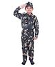 RAJ FANCY DRESSES Woven Full Sleeves Indian Army Theme Costume Set - Green