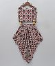 Bolly Lounge Cotton Blend Woven Sleeveless Floral Printed Gota Lace Embellished Top & Coordinating Dhoti Set - Multi Colour