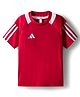 ADIDAS KIDS Knit Half Raglan Sleeves T-Shirt With Tape Detailing - Red