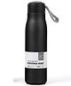 New Pinch Inner & Outer Steel with Pu Insulation Drink Water Bottle 550 ml, Leak-Proof Double Walled Vacuum Insulated - Bpa Free, 30 Hr Cold & 10 Hr Hot, Suitable for Traveling & Home (Black)