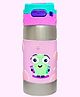 Rabitat Clean Lock Insulated Stainless Steel Sipper Water Bottle Sizzle Pink - 410 ml