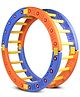 Toy Plus Wheel Balancer for Kids  Orange-Purple Durable & Stable Design with Smooth Wheels  Promotes Balance & Coordination  Age 2+ Years