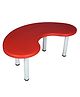 Toyplus Moon Table for Kids Table-Red