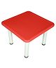 Toyplus Square Table for Kids-Red