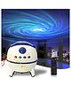 NEGOCIO Northern Galaxy Light Aurora Projector with Light Effects, Night Lights LED Ocean Wave Star Projector, for Bedroom Nebula Lamp, Remote Control- PACK OF 1- COLOR MAY VARY