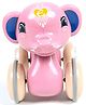 NEGOCIO Friction Elephant Car With 360 Degree Head toy for kids- PACK OF 1- COLOR MAY VARY