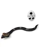 NEGOCIO RC Infrared Cobra Snake Remote Control Animal Radio Control Toys Avoidance RC Snake- PACK OF 1- COLOR MAY VARY