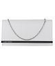 Lino Perros  Croco Clutch (White)