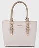 Lino Perros Women's Satchel Bag (Beige)