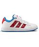 ADIDAS KIDS Velcro Closure Casual Shoes with Spider Man Theme Print - White