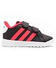 ADIDAS KIDS Sports Shoes Affab 2.0 with Velcro Closure & Tape Design - Black & Red