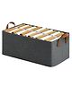New Pinch Storage Organizer For kids  Clothes  with Handles & Metal Frame Foldable storage bag for Clothes Drawer Storage Organizer For Clothes (26Liter) pack of 1