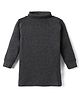 Bodycare Cotton Full Sleeves Turtle Neck Thermal Inner Vest - Charcoal Grey