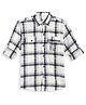Charchit Cotton Woven Full Sleeves Checked Shirt - Off White