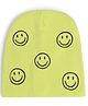 Tipy Tipy Tap Smiley Detailed Cap - Yellow - Diameter - 30 cm