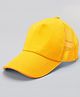 Tipy Tipy Tap Cotton Solid Baseball Cap - Yellow - Diameter 46 cm