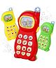 Zest 4 Toyz Learner Projection Toy Phone for Kids with 8 Picture Projections Interactive Buttons and Educational Features for Early Learning and Fun