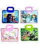 Zest 4 Toyz Tote Bag Multi Color - Pack of 6 (Assorted Color)
