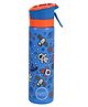 Swen Insulated stainless steel space theme mist bottle, blue and orange color - 540ml