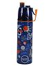 Swen Insulated stainless steel sports theme mist bottle, blue color - 490ml