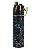 Swen Insulated stainless steel tech theme mist bottle, blue color - 490ml